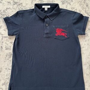 burberry boys polo shirt